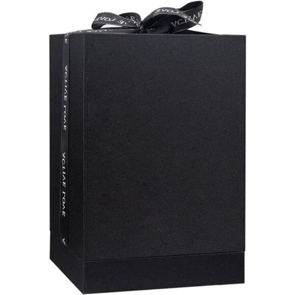 NATROSES Handmade Preserved Roses in Glass Dome, Long lasting Black Roses Real - Picture 7 of 8